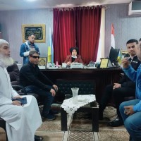 دعاء قطب  رئيس العامرية ثان تعقد  اللقاء الجماهيري الأسبوعي بديوان عام الحي