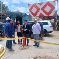 نائب محافظ مطروح يتفقد عددًا من المشروعات الخدمية والتنموية بمدينة الحمام.