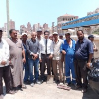 نائب محافظ مطروح يتابع جهود قطاع النظافة في رفع تراكمات عزبة السلام ونقطة مخلفات السيدة عائشة