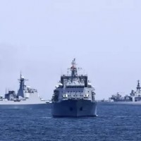 مناورات بحرية وجوية مشتركة بين الصين وروسيا قبالة مدينة تشينجداو هذا الشهر
