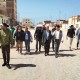 السكرتير المساعد لمطروح يتفقد  أعمال التطوير حى الشروق بالكيلو ٧ ومدخل المدينة من أعمال بنية تحتية