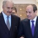 الرئيس السيسي يستقبل المشير خليفة حفتر بمدينة العلمين