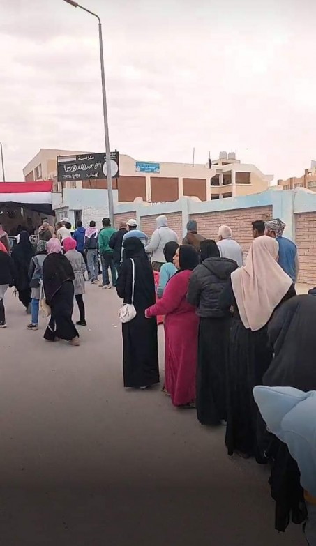 وانطلق مارثون انتخابات الرئاسة بلجان مطروح