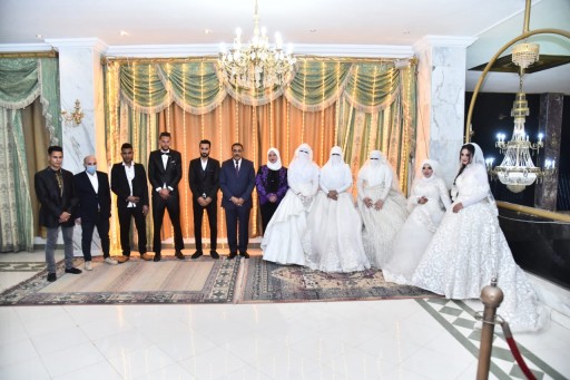 حفل زفاف جماعي ل٣٠ عريس وعروسة من ابناء مطروح