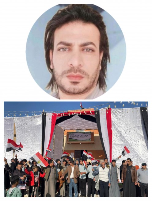 اقبال وزحام كبير علي انتخاب الرئيس السيسي رئيسا لمصر بمطروح