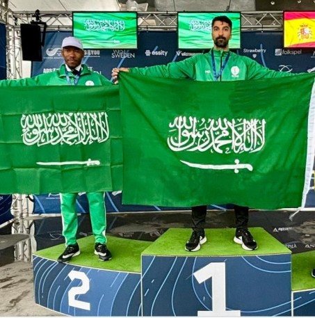 أبطال السعودية  يحققون انجازات في بطولة العالم لألعاب القوى للأساتذة في السويد