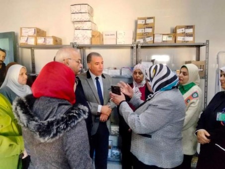 وكيل وزارة الصحة بمطروح يستقبل وفد وزارة الصحة للمتابعة والتقييم