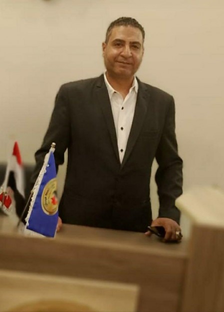 الناشط الحقوقي عصام عبود ينهئ الكابتن أحمد سعيد لتحقيقه أربع ميداليات لمصر