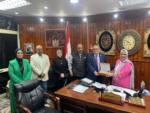 روتاري مطروح يهنئ وكيلة وزارة تعليم مطروح الجديدة ويبحث آفاق التعاون المشترك