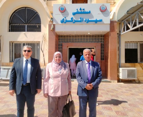 انطلاق فعاليات القافلة الطبية الشاملة المقامة بواحة سيوة