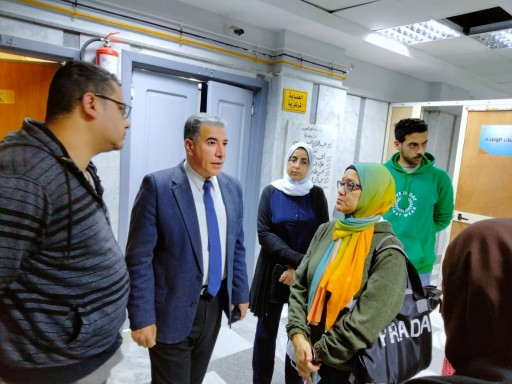 تشغيل ٢ جهاز تخدير جديد بمستشفى التوليد والصحة الانجابية بمطروح.