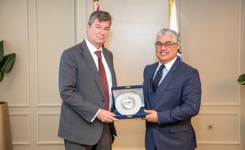 اقتصادية القناة تستقبل السفير البلجيكي بالقاهرة لمناقشة سبل التعاون المشترك