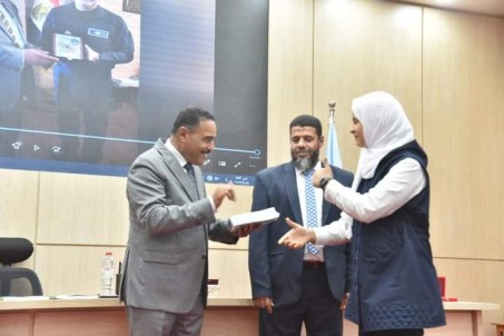 مطروح احتفالت  بيوم لغة الاشارة