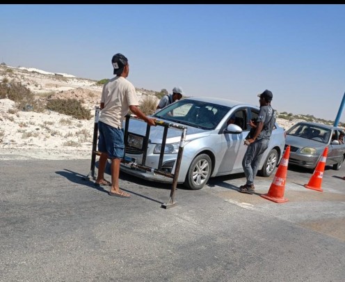 مدينة مرسي مطروح تمنع المصطافين من الوصول للشواطئ المفتوحة حفاظاً على أرواحهم