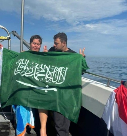 من دوفر الي كاليه” القصيبي ” اول سعودي يعبر بحر المانش 