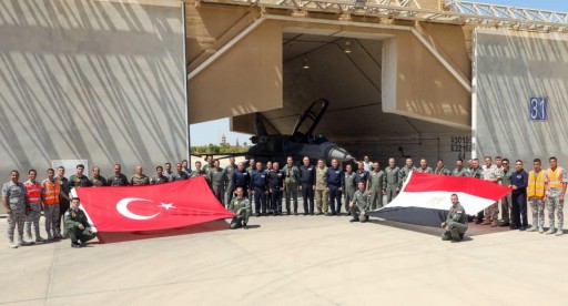 انطلاق فعاليات التدريب الجوي المشترك بين مصر وتركيا بالقواعد الجوية المصرية