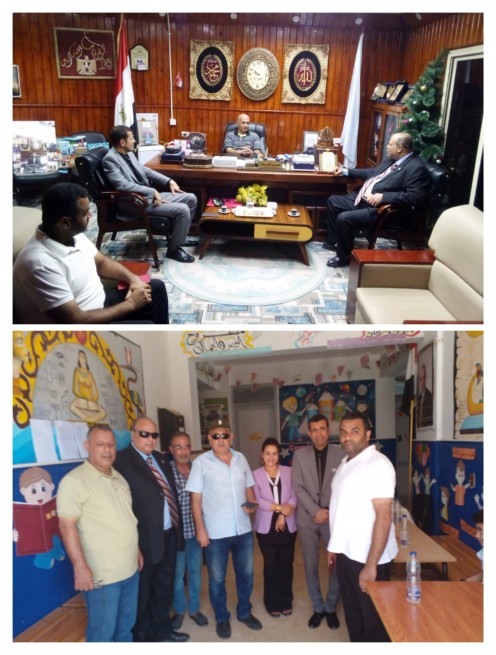 لجنة وزارية لمراجعة جودة عوامل الأمن والسلامة بمدارس مطروح