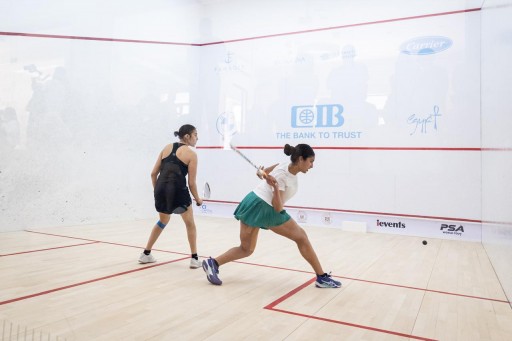 انطلاق النسخة الثانية عشر من بطولة الجونة الدولية للاسكواش البلاتينية PSA للرجال والسيدات بمشاركة 96 لاعب من 22 دولة