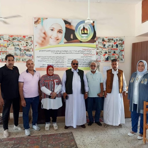 ٱمانة حزب مستقبل وطن بمحافظة مطروح توزع شنط ومستلزمات مدرسية على الجمعية الخيرية لرعاية الأيتام وأطفال المدارس 