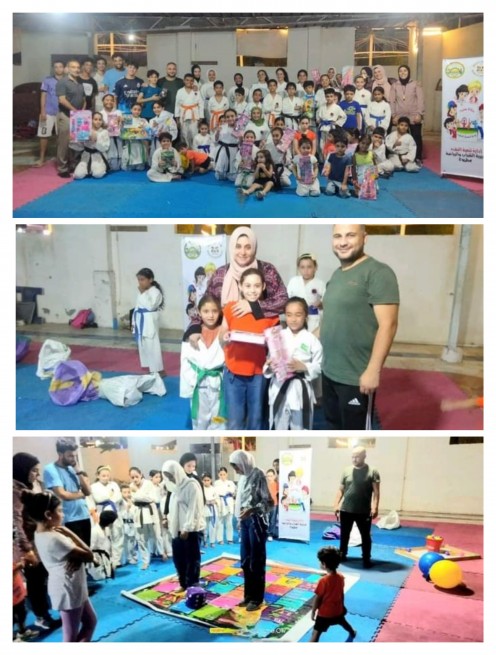 العاب ترفيهية لطلائع كاراتية مطروح  ضمن مبادرة صيف شبابنا
