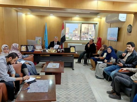 اجتماع تنسيقي وتعريفى لمديرى الاداراة بصحة مطروح  استعداداً لتدشين المبادرة الرئاسة ”الألف يوم الذهبيه” 