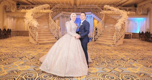 اسماعيل السخيلى يهنيء المستشار عمرو العدوي بزفاف شقيقته