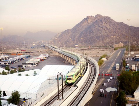 قطار المشاعر المقدسة يستعد لنقل حجاج بيت الله الحرام 