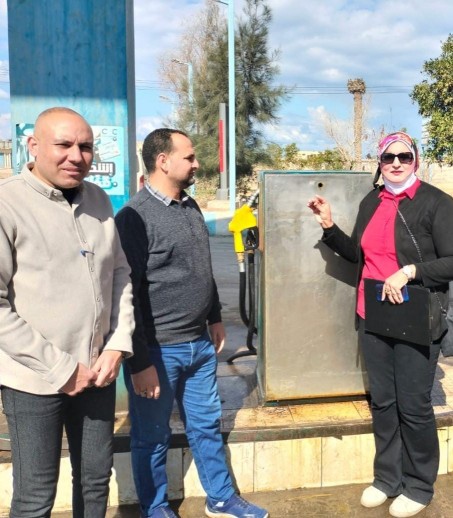 ضبط 48  مخالفة تموينية متنوعة   و 4041 لتر سولار بمطروح