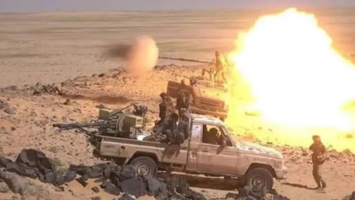 تدمير مركز قيادة ودبابتين.. القوات المسلحة اليمنية تستهدف موقعاً حوثياً داخل فندق ”سوفتيل” المهجور بتعز
