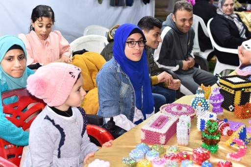 افتتاح معرض ذوى الإعاقة للمنتجات الحرفية محافظة مطروح
