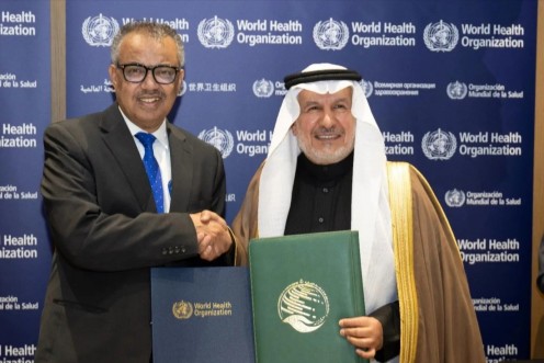 مركز الملك سلمان للإغاثة يوقع خمسة برامج تنفيذية مشتركة مع «الصحة العالمية»