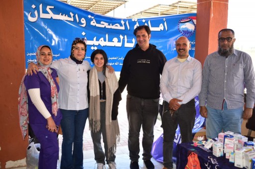 امانة الصحة بحزب مستقبل وطن بالعلمين ينظم قافلة طبية مخصصة للأطفال بمناسبة عيد اليتيم