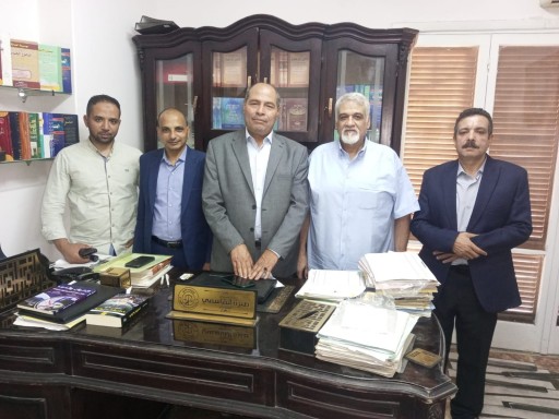 ”القاسمي” يهنئ المستشار ناصر ماهر عوض لافتتاح مقر جديد لمؤسسته القانونية بالجيزة