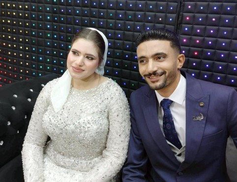 الصحفي وسام الجمال يهنيء ”محمود وآية” بالخطوبة السعيدة