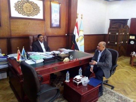 تصعيد ٤ مشروعات بحثية علمية أعدها عشرون طالبا من نوابغ المدرسة النووية بالضبعه