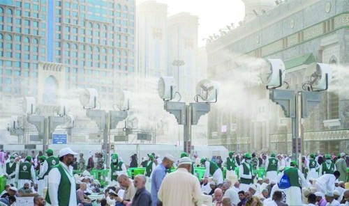 دراسة حديثة تؤكد: التدابير السعودية نجحت في الحد من تأثير ارتفاع الحرارة على صحة الحجاج