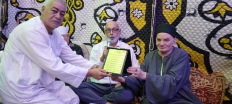 طارق الرفاعي شيخ رفاعية مصر يكرم أبناء الطريقة بالشرقية