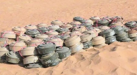 مركز الملك سلمان للإغاثة ينتزع 1.406 ألغام عبر مشروع «مسام» في اليمن