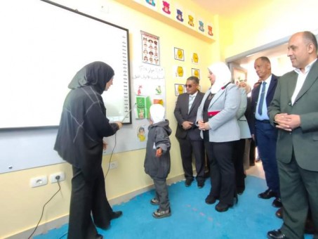 افتتاح مدرسه” القلب الكبير” للتعليم الأساسي في قرية الزيات بمدينة مرسى مطروح