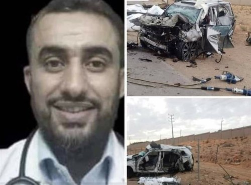 وفاة طبيب يمني واربعة من أولاده في حادث مروع بين الرياض ومكة