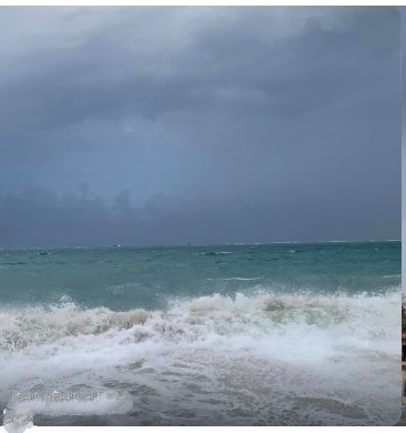 مرسي مطروح تحذر المصطافين من  السباحة بالشواطئ المفتوحة بسبب العاصفة