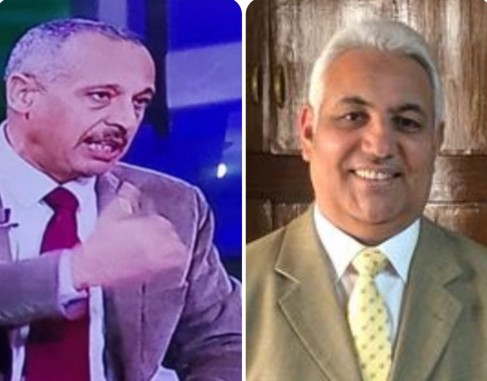 الناقد الرياضي عيد فؤاد مع صبري هندي في «إحنا معاك» على إذاعة القاهرة الكبرى