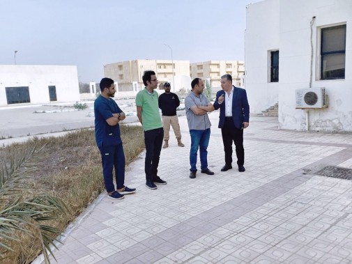 وكيل وزارة الصحة بمطروح  يتابع استعدادات وجاهزية مستشفى رأس الحكمة المركزى لبدء تنفيذ خطة التأمين الطبي خلال موسم الصيف