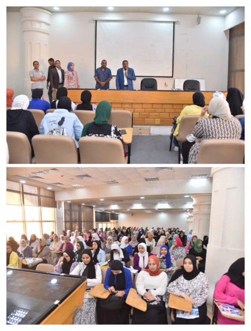 محافظ مطروح يزور طلاب المعهد الصحي