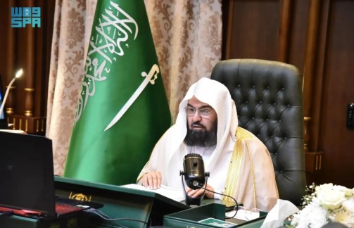 السديس: السعودية تأسست على أساس راسخ من العقيدة الإسلامية الصحيحة والتوحيد الخالص
