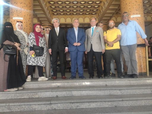 وقفة احتجاجية لصحفيين العمال ضد اتحاد العمال ورئيس التحرير 