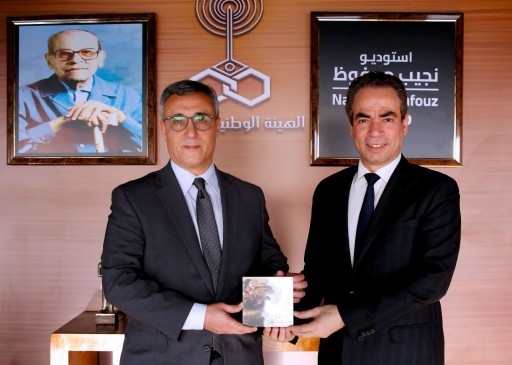 سفير الجزائر يزور استديو نجيب محفوظ بماسبيرو