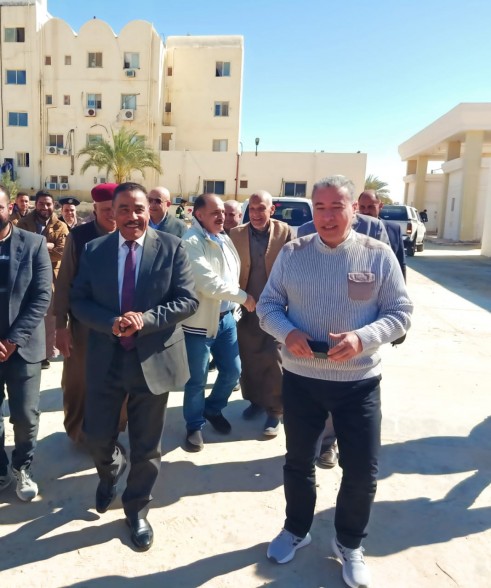 محافظ مطروح يفتتح مغسله تكريم الموتي بمستشفى سيوة المركزى