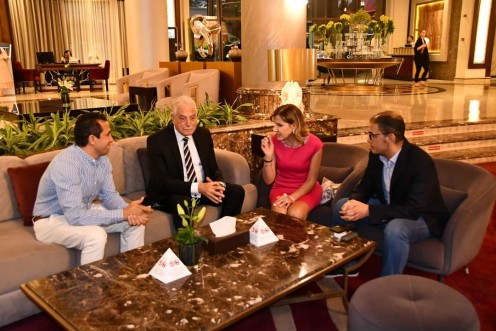 رئيس ”روكيت” العالمية للسياحة تناقش مع فودة فتح أسواق جديدة