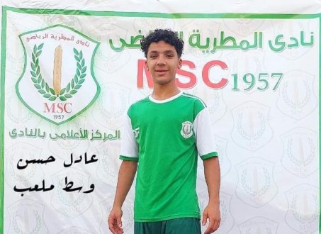 الصاعد الواعد .. عادل حسن يشارك فى فوز المطرية على الماظة 